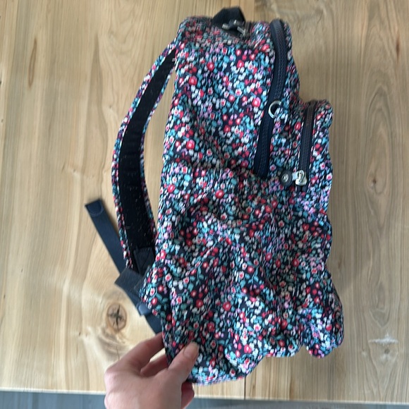 Seoul Mini Floral Print 15” Laptop Backpack - Picture 6 of 7